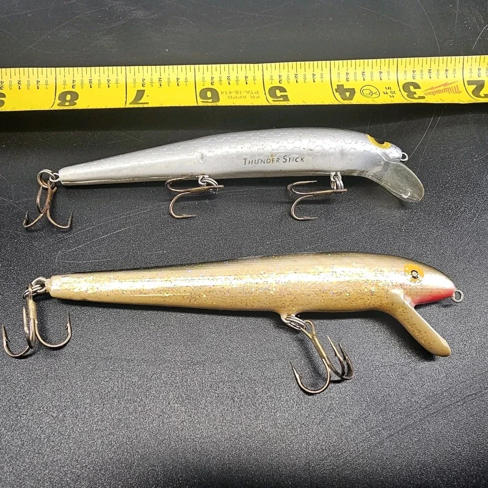 Vintage Lures Lot of 2  Thunder Stick
